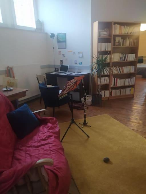 Chambre Dans Appartement De Caractere Dole Exterior foto